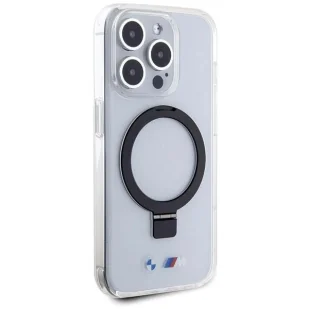 Etui BMW Ring Stand M Collection MagSafe na iPhone 15 Pro Max - przezroczyste - Etui i futerały do telefonów - miniaturka - grafika 4