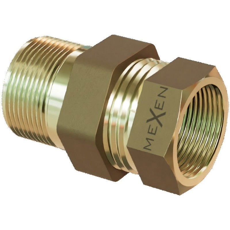 Mexen BRASS śrubunek prosty mosiężny 2 GZ x 2 GW - W97417-2020