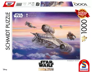 G3 Puzzle 1000 Thomas Kinkade Eskorta Star Wars) - Puzzle - miniaturka - grafika 1
