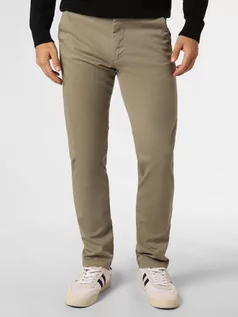 Spodnie męskie - Selected - Spodnie męskie  SLH175-Slim New Miles, zielony - grafika 1