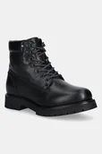 Botki męskie - Tommy Hilfiger trapery skórzane FLEX TH OUTDOOR RS LTH BOOT - miniaturka - grafika 1