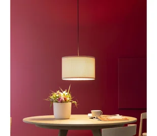 Brilliant - Żyrandol na lince TONY 1xE27/20W/230V śr. 35 cm beżowy - Lampy sufitowe - miniaturka - grafika 1