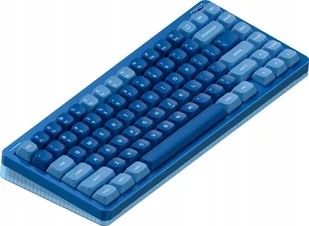 Nuphy Halo75 v2 Wireless Mechanical Keyboard Blue Lagoon Raspberry - Klawiatury - miniaturka - grafika 1