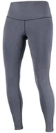 Spodnie sportowe damskie - Salomon Legginsy Essential Tights W Black / Heather C14930 - miniaturka - grafika 1