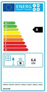 Piec koza żeliwny kominek kominkowy na nózkach, płyta do gotowania 6,6kW - spełnia anty-smogowy EkoProjekt 04482048 - Piece wolnostojące - miniaturka - grafika 4