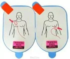 Lifeline Defibtech Elektrody treningowe do LIFELINE TRAINER - Sprzęt ratunkowy - miniaturka - grafika 1