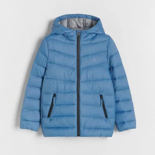 Reserved - Pikowana kurtka z ociepleniem - Niebieski - Kurtki i płaszcze dla chłopców - miniaturka - grafika 1