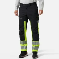 Odzież robocza - Reflective trousers HELLY HANSEN Fyre CL 1, yellow C48 - miniaturka - grafika 1