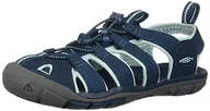 Sandały damskie - Keen Sandały damskie Clearwater CNX, Dark Blue Light Blue Grey - 37 EU - miniaturka - grafika 1