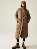 Kurtki damskie - Regatta Płaszcz pikowany "Eloria" w kolorze karmelowym - miniaturka - grafika 1