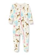 Śpiochy dla niemowląt - Hatley Organic Cotton Footed Sleepsuit piżamy dla dzieci i noworodka, Serene Forest, 6-9 mesi - miniaturka - grafika 1
