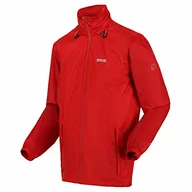 Kurtki męskie - Regatta Męska kurtka Lyle IV wodoodporna Packaway, Ognista czerwień, M - miniaturka - grafika 1