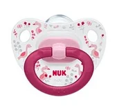 Smoczki uspokajające - Nuk smoczek uspokajacz silikon 6-18m Happy Days 1szt. - miniaturka - grafika 1