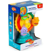 Karuzele dla niemowląt - Zabawka interaktywna DUMEL Muzyczna Zwierzakowa Karuzela z przyssawką DD30804 - miniaturka - grafika 1