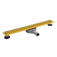 Odpływy liniowe - Balneo SLIM & LOW ProLine Gold 60 cm - Odpływ liniowy prysznicowy (wąski) B1-A0401030201-1 - miniaturka - grafika 1
