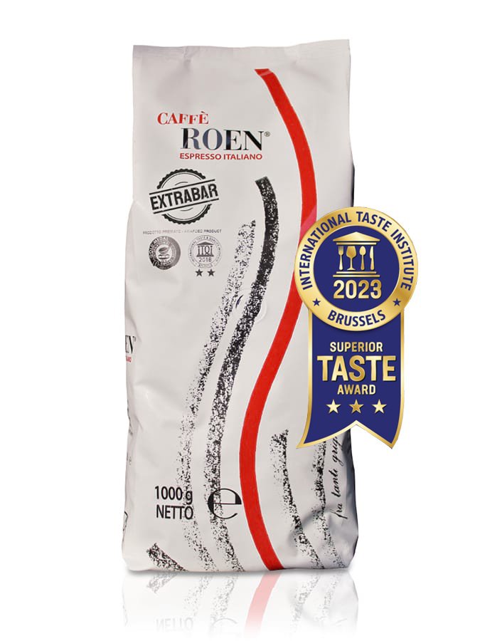 Kawa ziarnista Włoska mieszana 80% arabica 20% robusta Caffe Roen 1000g 1kg