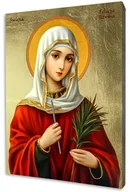 Ikony i obrazy sakralne - Ikona Święta Felicja z Rzymu - miniaturka - grafika 1