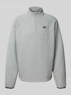 Bluza z wyhaftowanym logo i stójką - Bluzy męskie - miniaturka - grafika 1