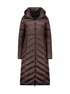 Kurtki damskie - Geographical Norway Płaszcz zimowy "Blanche" w kolorze brązowym - miniaturka - grafika 1