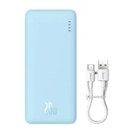 Powerbanki - Powerbank BASEUS Airpow 20000mAh 20W Niebieski - miniaturka - grafika 1