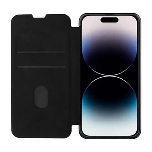 Etui skórzane Nillkin Qin Pro Leather Case do iPhone 14 Pro Max (czarne) - Etui i futerały do telefonów - miniaturka - grafika 2
