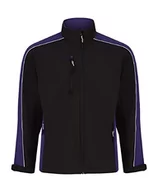 Kurtki męskie - ORN Męska kurtka Avocet, Czarny/fioletowy, XXL - miniaturka - grafika 1