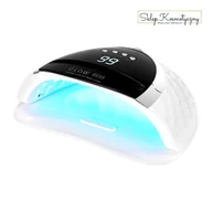 Lampy UV do paznokci - Lampa UV LED Glow YC57 Biała 268W - miniaturka - grafika 1