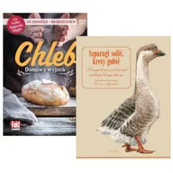 Książki kucharskie - Paczka od Mikołaja: Chleb. Domowy wypiek, Szparagi solić, krety gubić - miniaturka - grafika 1