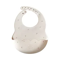 Śliniaki i fartuszki - Kwaitowy śliniak silikonowy z uroczą kieszonką JackOJuno - miniaturka - grafika 1