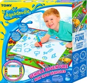 Zabawki kreatywne - Tomy Aquadoodle mata Wesołe pojazdy - miniaturka - grafika 1