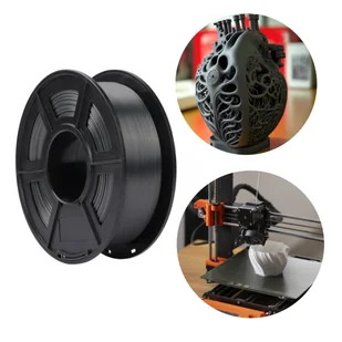 FILAMENT PLA+ SUNLU 1,75 MM 1000 G CZARNY DO DRUKAREK 3D ULEPSZONA WERSJA - Filamenty i akcesoria do drukarek 3D - miniaturka - grafika 1