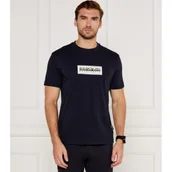 Koszulki męskie - Napapijri T-shirt | Relaxed fit - miniaturka - grafika 1
