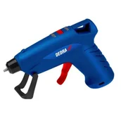 Kleje i inne preparaty budowlane - Pistolet do kleju na gorąco bezprzewodowy Dedra 15W 7-8mm - miniaturka - grafika 1