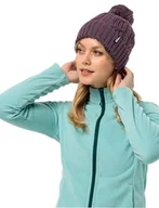 Czapki damskie - Jack Wolfskin Czapka z pomponem - miniaturka - grafika 1
