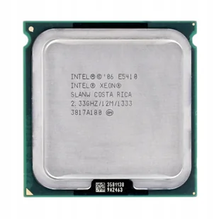 Intel procesor CPU Xeon Processor E5410 (12M Cache, 2.33 GHz, 1333 MHz FSB) sock - Procesory serwerowe - miniaturka - grafika 1