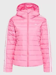 adidas Kurtka puchowa Premium HM2611 Różowy Slim Fit - Kurtki i kamizelki sportowe damskie - miniaturka - grafika 1