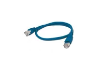 Kable komputerowe i do monitorów - Gembird Kabel zasilający FTP PP22-0.5 m/B - 0.5 m, Kat. 5e, niebieski - miniaturka - grafika 1
