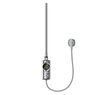 Grzejniki łazienkowe - Element grzejny 1200W chrom z termostatem i ekranem LCD ML-Design - miniaturka - grafika 1