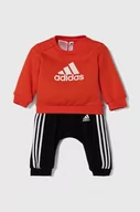 Dresy i komplety dla chłopców - adidas dres niemowlęcy kolor czerwony - miniaturka - grafika 1