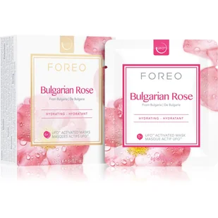 Foreo Bulgarian Rose UFO - Nawilżająca maseczka - Maseczki do twarzy - miniaturka - grafika 1