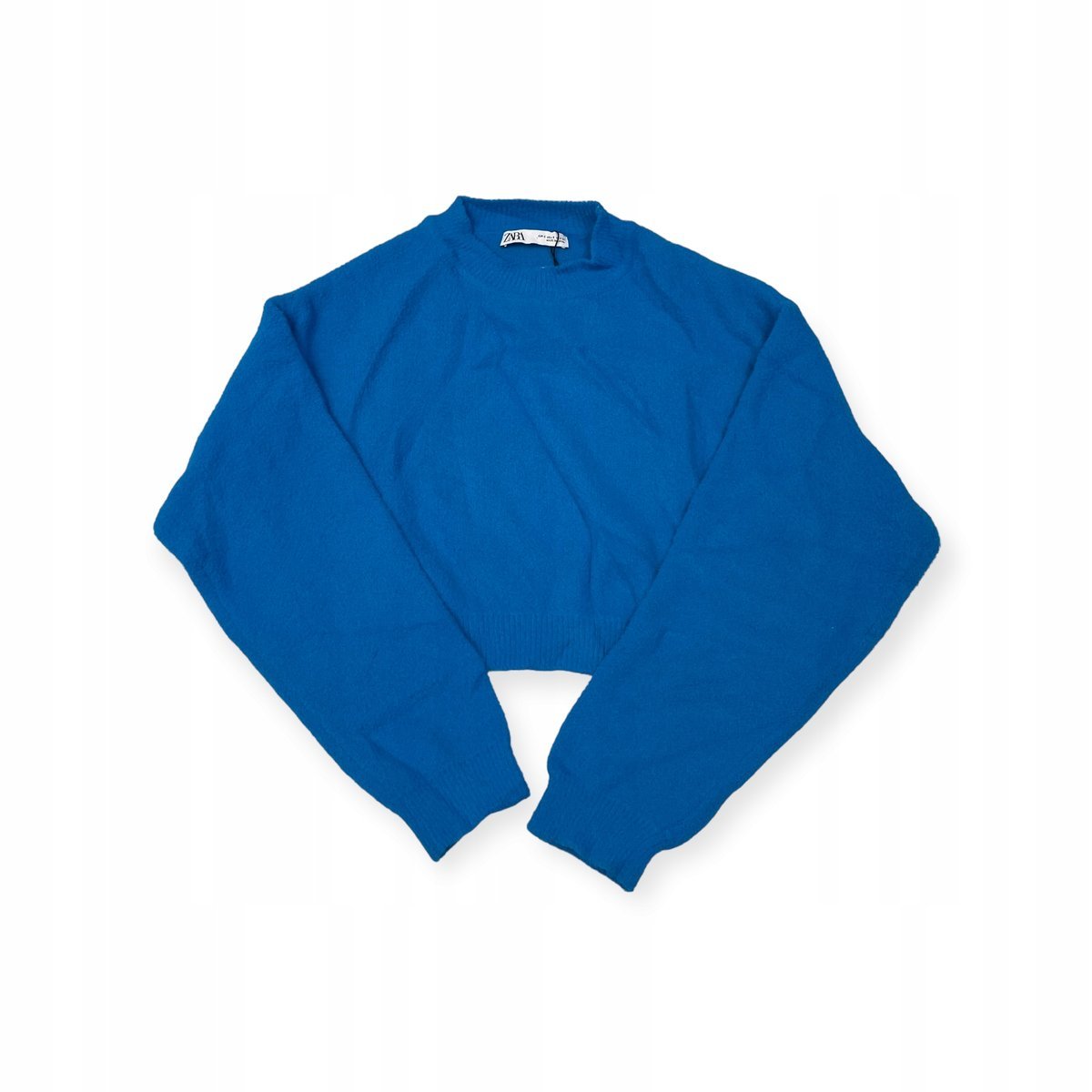 Swetrowa bluzka damska długi rękaw ZARA S