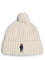 Czapki damskie - Polo Ralph Lauren - Czapka damska, biały - miniaturka - grafika 1