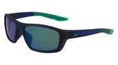 Okulary przeciwsłoneczne - Okulary NIKE NIKEBRAZENOO. Okulary przeciwsłoneczne, Kolor czerwony. Unisex. - miniaturka - grafika 1
