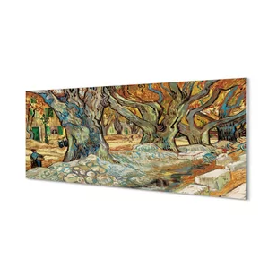 Ochronny panel szklany Sztuka miejski rynek 125x50 cm - Dekoracje domu - miniaturka - grafika 1