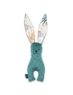 Pozytywki dla dzieci - La Millou Maskotka Królik minky ( Boho palms light - Deep ocean ) - miniaturka - grafika 1