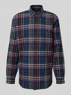 Koszule męskie - Koszula casualowa o kroju custom fit z kołnierzykiem typu button down - miniaturka - grafika 1