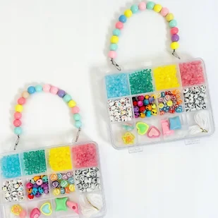 Koraliki Zestaw do robienia Bransoletek Biżuteria Naszyjniki Literki Diy - Prace ręczne dla dzieci Koraliki Zestaw do robienia Bransoletek Biżuteria Naszyjniki Literki Diy - Prace ręczne dla dzieci - miniaturka - grafika 1