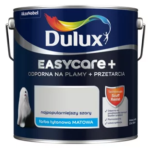 Dulux Farba EasyCare+ najpopularniejszy szary 2,5 l 5511516 - Farby wewnętrzne - miniaturka - grafika 3