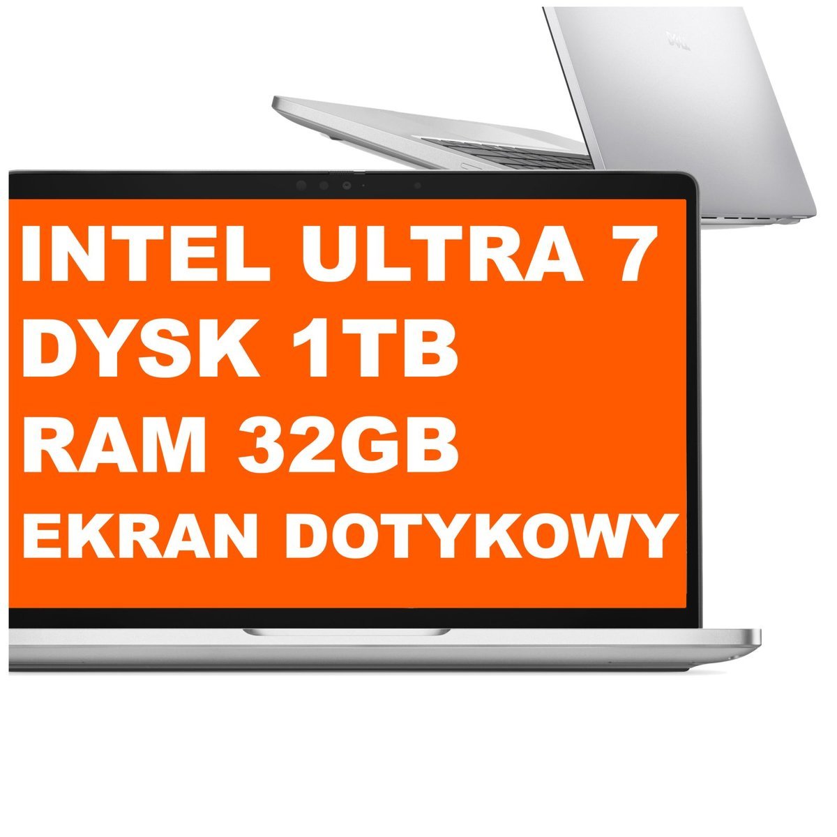 Dell Pro 13 Plus / PRO0185712-R0028733-PC / Ultra 7 / 32GB / 1TB / Intel Graphics / WUXGA / Dotyk / Win 11 Pro / Srebrny