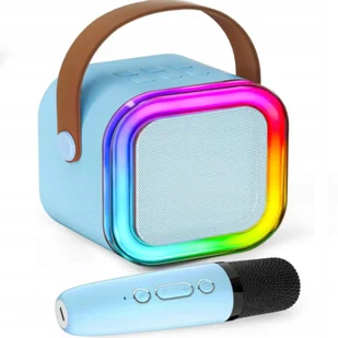Zestaw do Karaoke Dla Dzieci Mikrofon Głośnik Bezprzewodowy Bluetooth Led - Instrumenty muzyczne dla dzieci - miniaturka - grafika 1